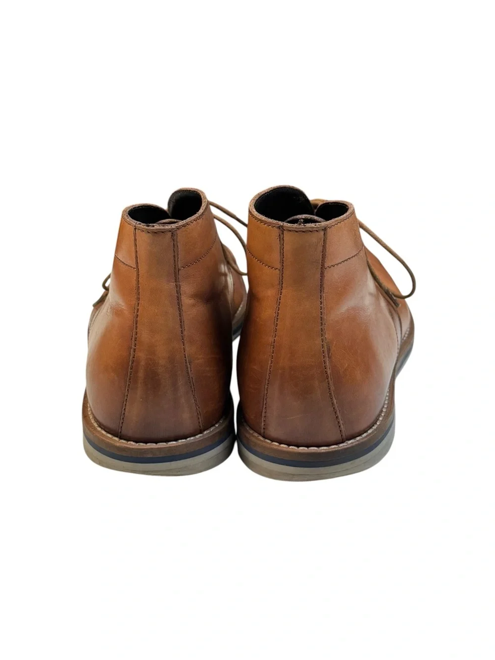 To Boot New York Adam Derrick Waldorf Tan Brown Leather Chukka Boots Italy 8 M